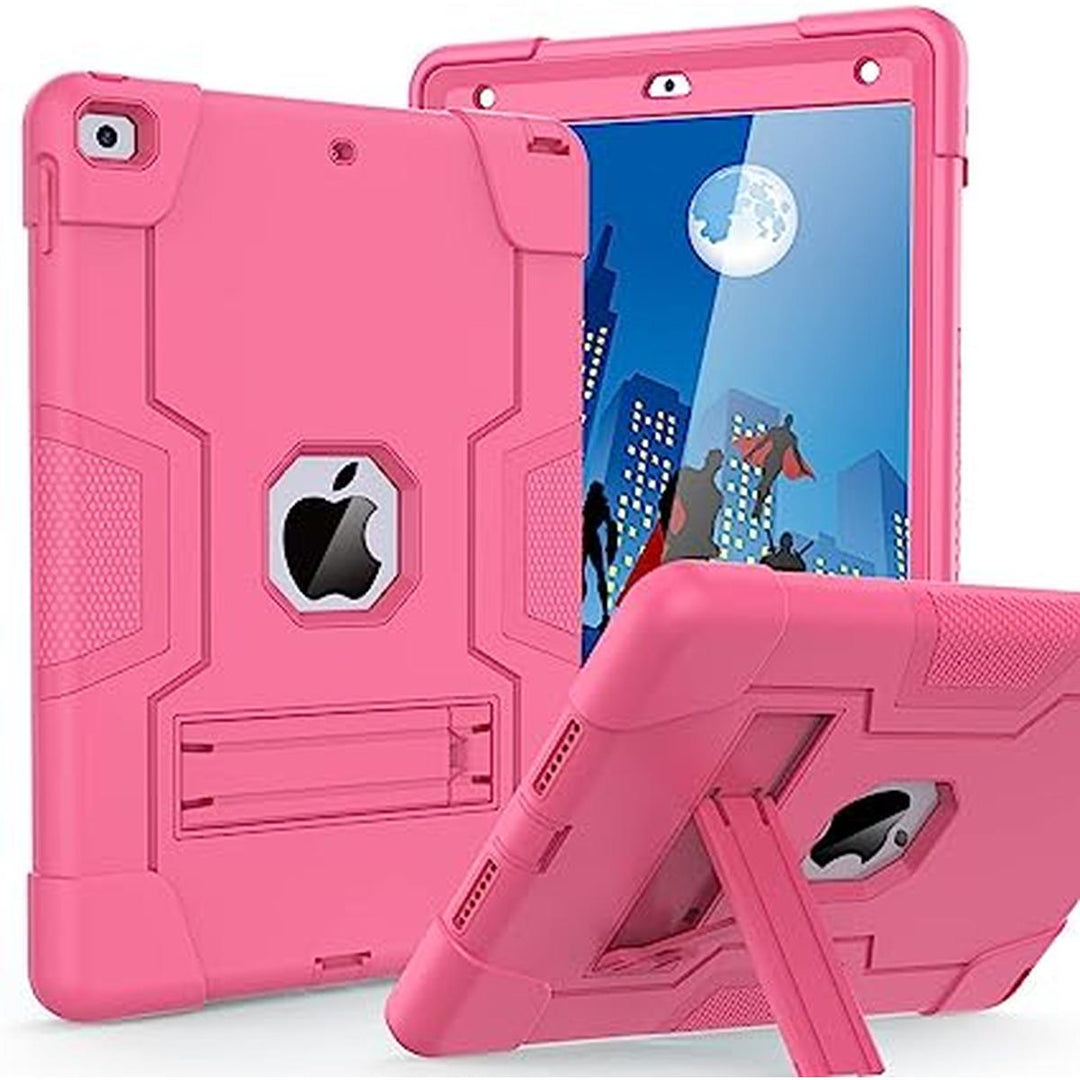 Cantis iPad 9/8/7 Case - Slim Shockproof Stand, Pink - DOKUTRONIX