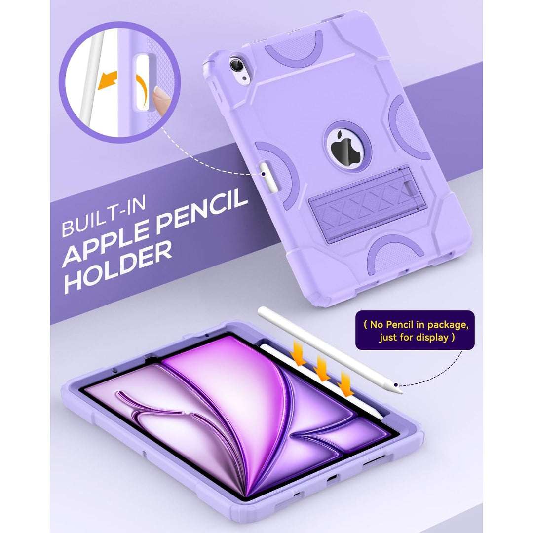 Cantis Rugged iPad Air Case - Purple Shield - DOKUTRONIX