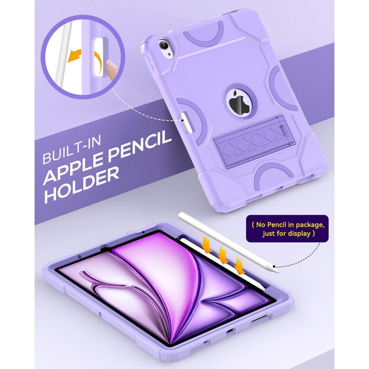 Cantis Rugged iPad Air Case - Purple Shield - DOKUTRONIX