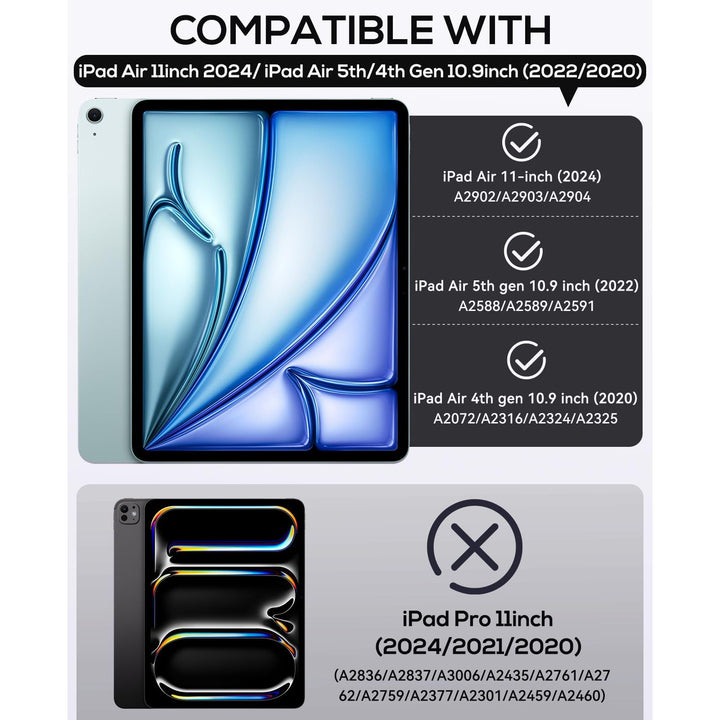 Cantis Heavy-Duty Sky Blue iPad Air Case 11 - DOKUTRONIX