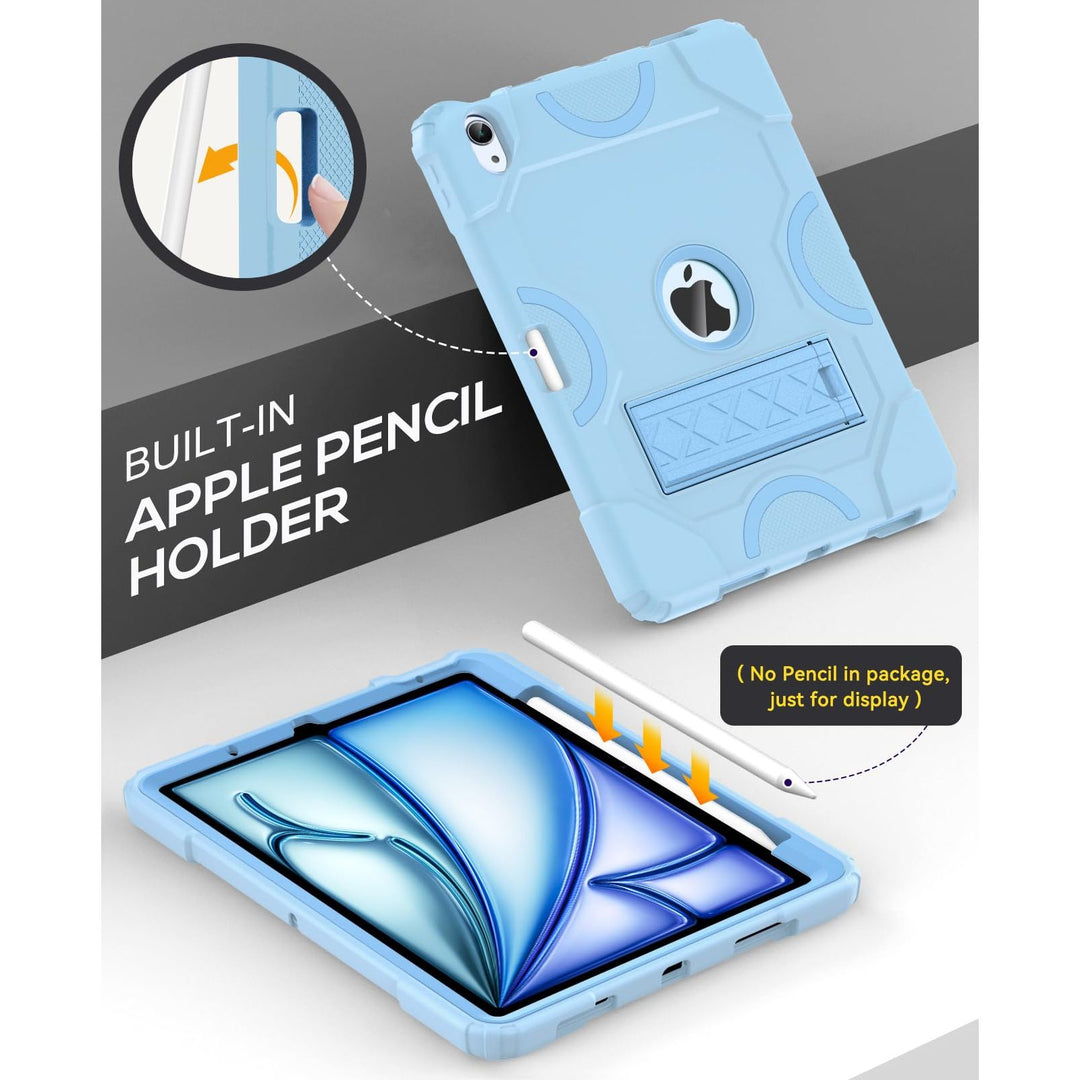 Cantis Heavy-Duty Sky Blue iPad Air Case 11 - DOKUTRONIX