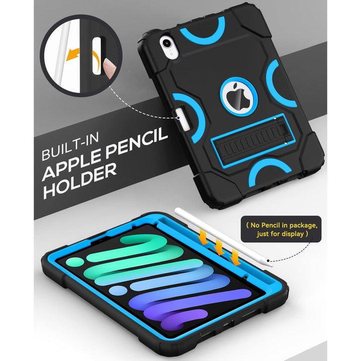 Shockproof Mini 7/6 Case with Pencil Holder - DOKUTRONIX