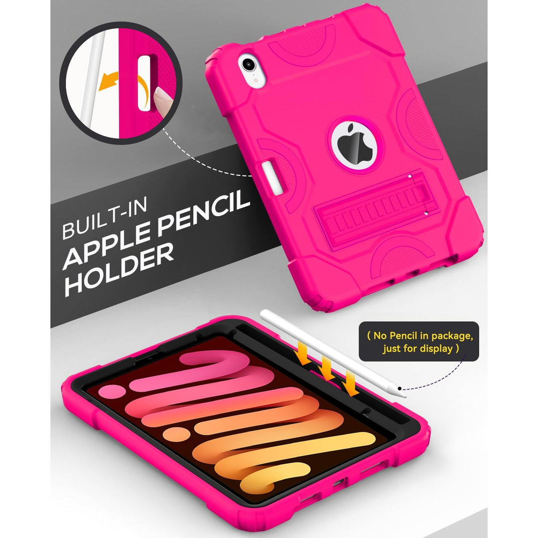 Cantis Shockproof iPad Mini Case - Hot Pink 8.3 - DOKUTRONIX