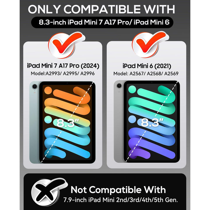 Cantis SkyBlue iPad Mini 7/6 Heavy-Duty Case - DOKUTRONIX