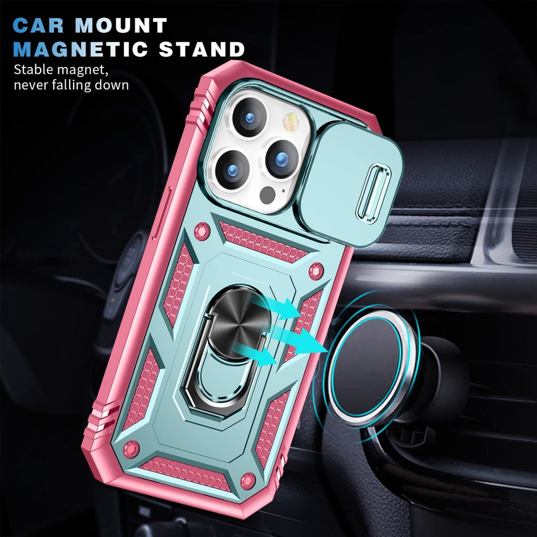 ImpactGuard Slide Case for iPhone 14 Pro Max - Green - DOKUTRONIX