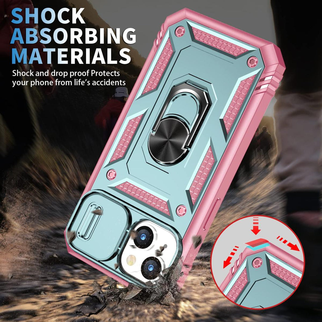 ImpactGuard Slide Case for iPhone 14 Pro Max - Green - DOKUTRONIX