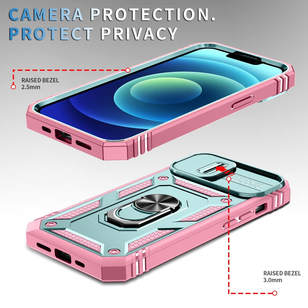 ImpactGuard Slide Case for iPhone 14 Pro Max - Green - DOKUTRONIX