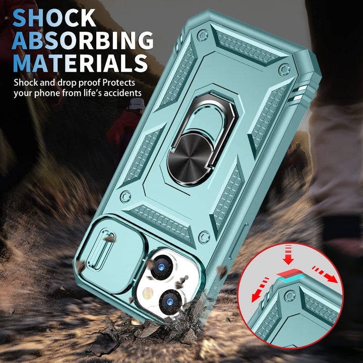 ImpactGuard Slide Case for iPhone 14 Pro Max - Green - DOKUTRONIX