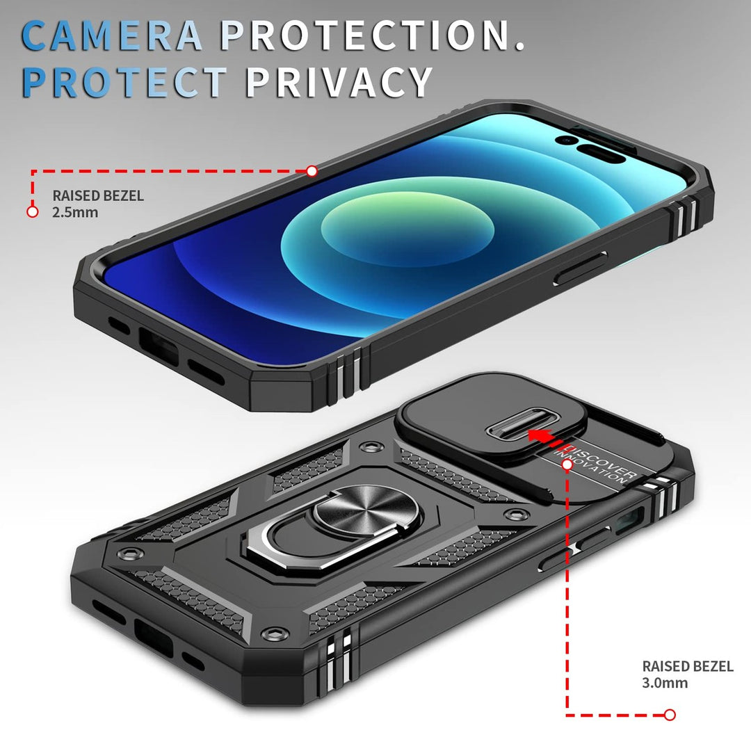 ImpactGuard Slide Case for iPhone 14 Pro Max - Green - DOKUTRONIX