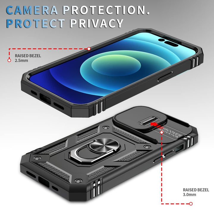ImpactGuard Slide Case for iPhone 14 Pro Max - Green - DOKUTRONIX