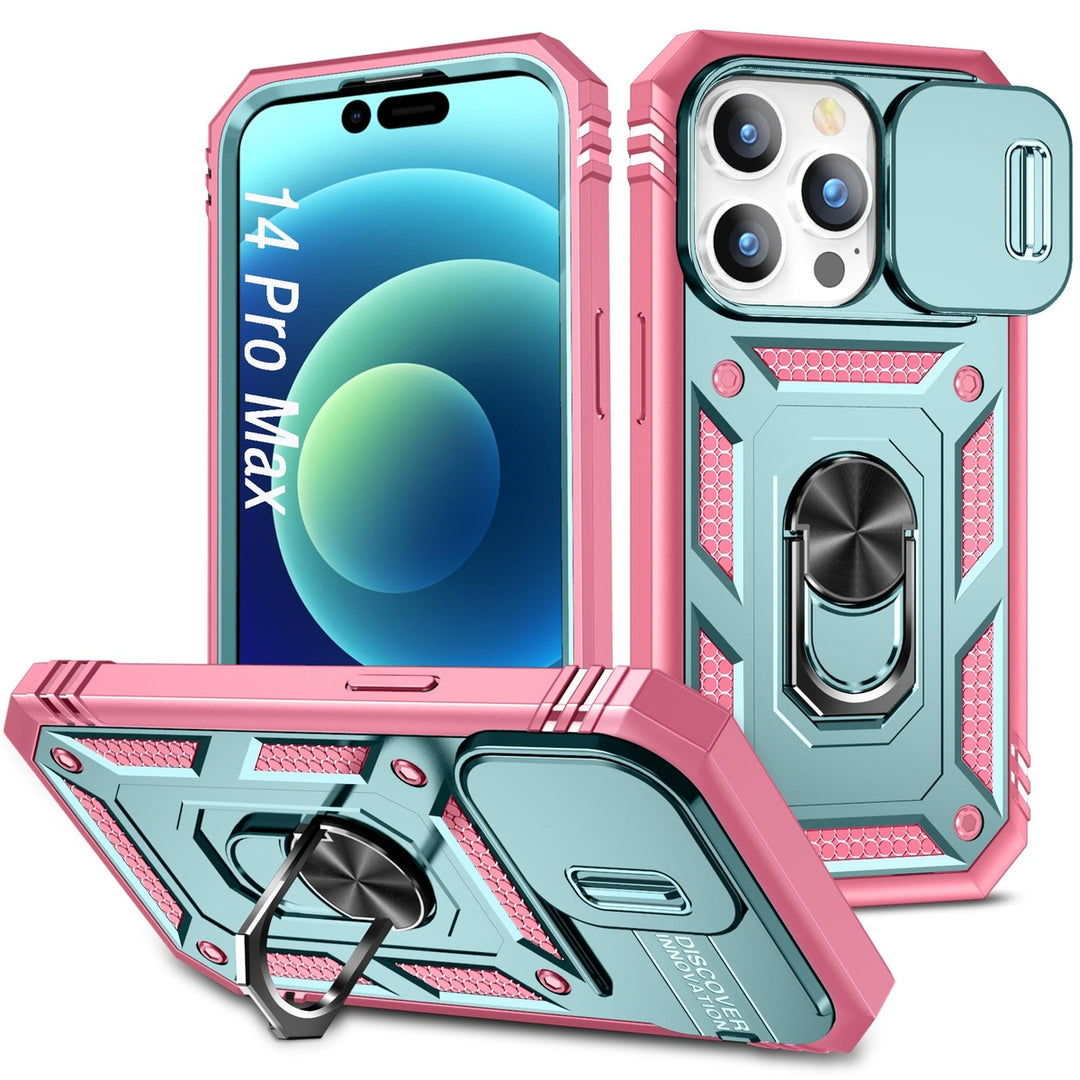 ImpactGuard Slide Case for iPhone 14 Pro Max - Green - DOKUTRONIX