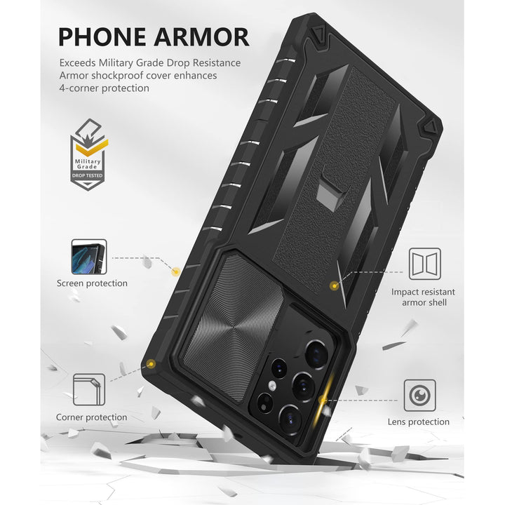 RuggedGuard S22 Ultra Case with Kickstand - DOKUTRONIX