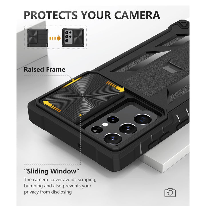 RuggedGuard S22 Ultra Case with Kickstand - DOKUTRONIX