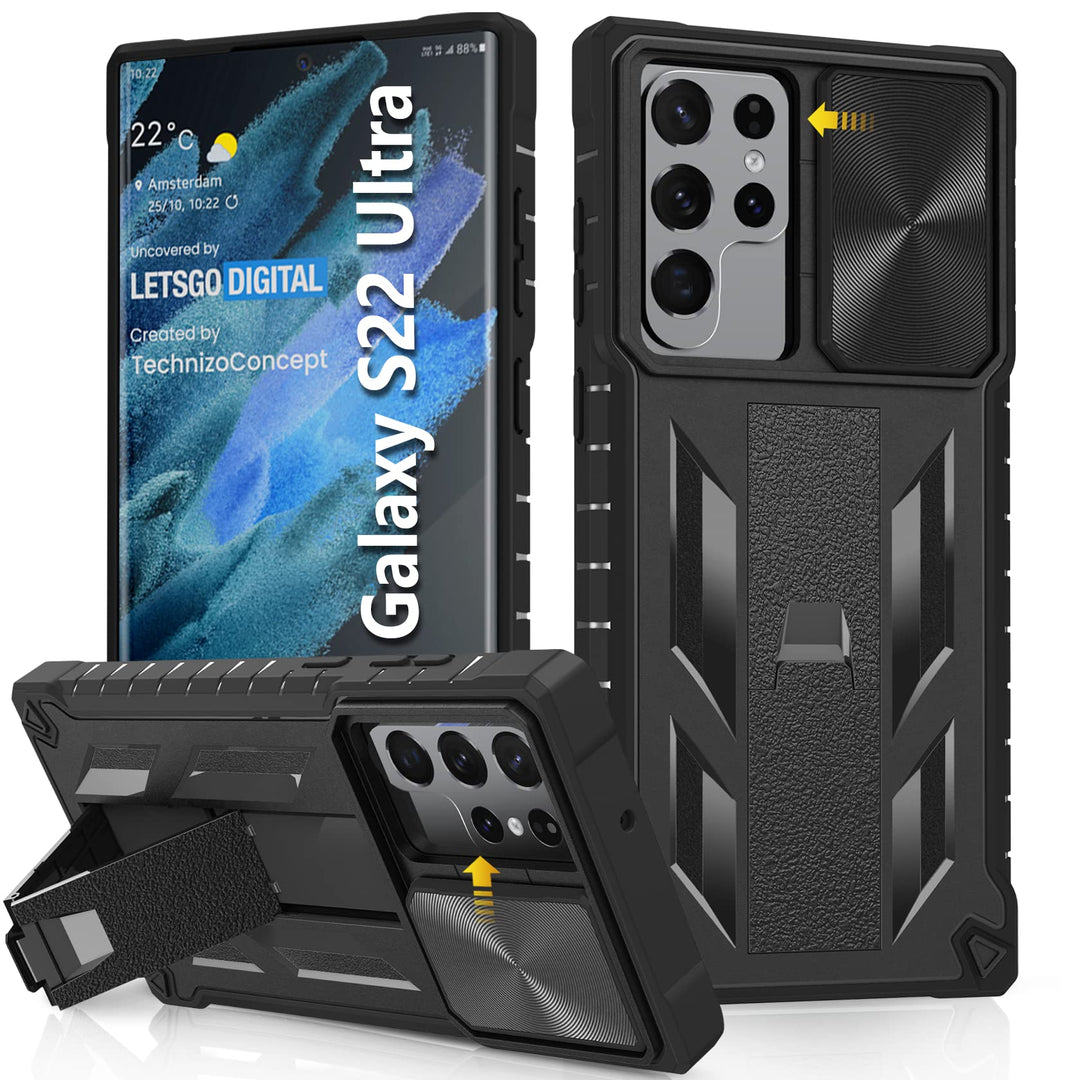 RuggedGuard S22 Ultra Case with Kickstand - DOKUTRONIX