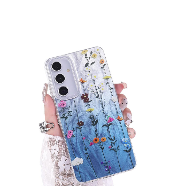 FeatherYarn Floral S24 Case for Samsung Galaxy - DOKUTRONIX