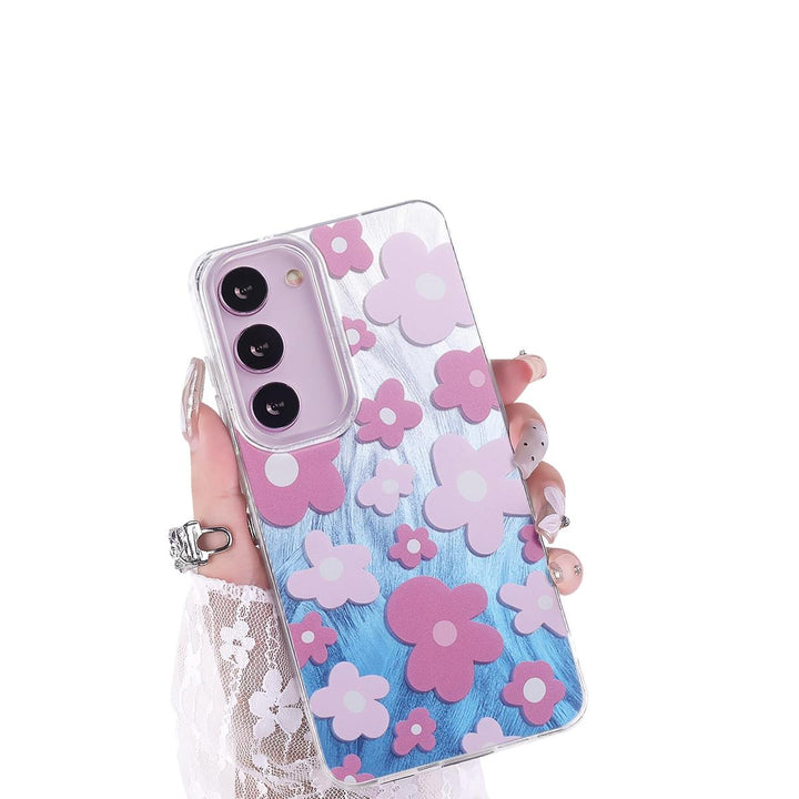 FeatherYarn Floral S24 Case for Samsung Galaxy - DOKUTRONIX