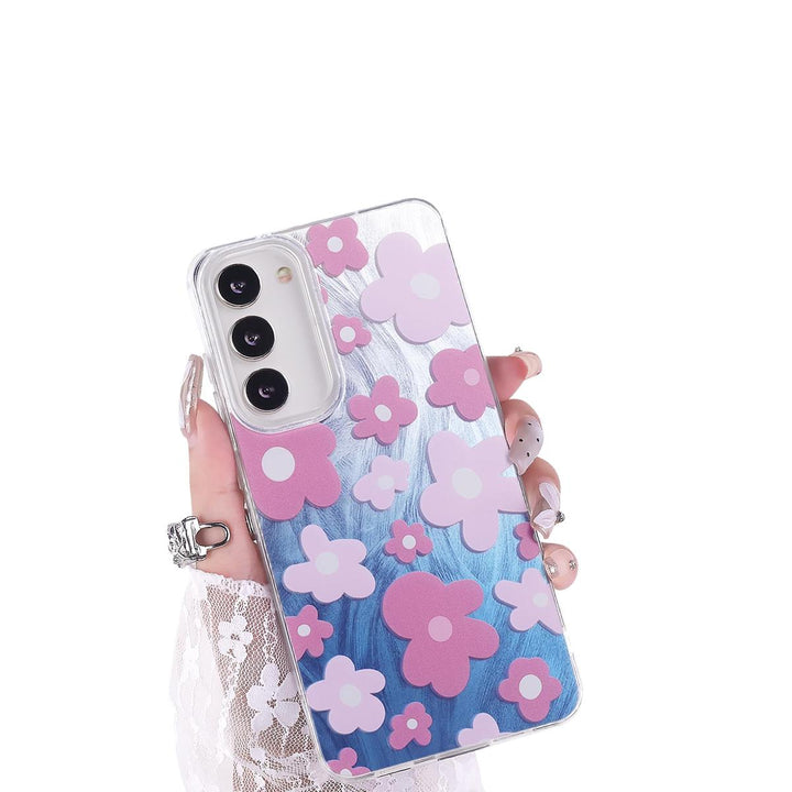 FeatherYarn Floral S24 Case for Samsung Galaxy - DOKUTRONIX