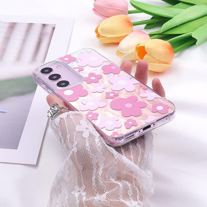 FeatherYarn Floral S24 Case for Samsung Galaxy - DOKUTRONIX
