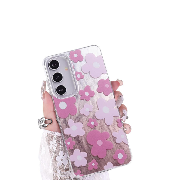 FeatherYarn Floral S24 Case for Samsung Galaxy - DOKUTRONIX