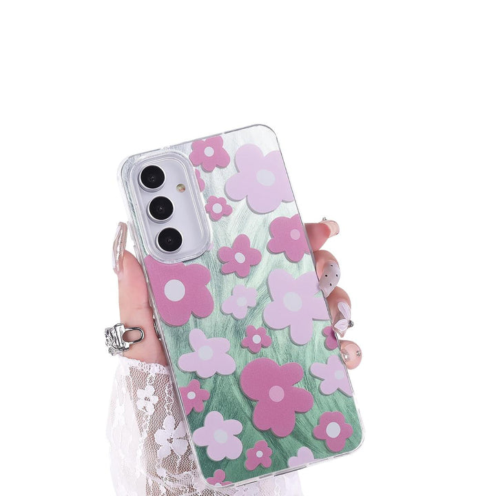 FeatherYarn Floral S24 Case for Samsung Galaxy - DOKUTRONIX