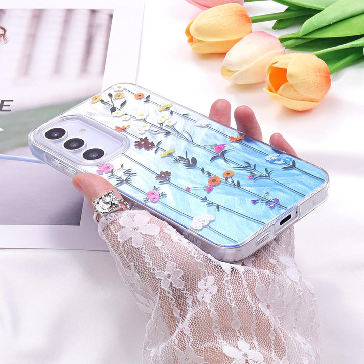 FeatherYarn Floral S24 Case for Samsung Galaxy - DOKUTRONIX