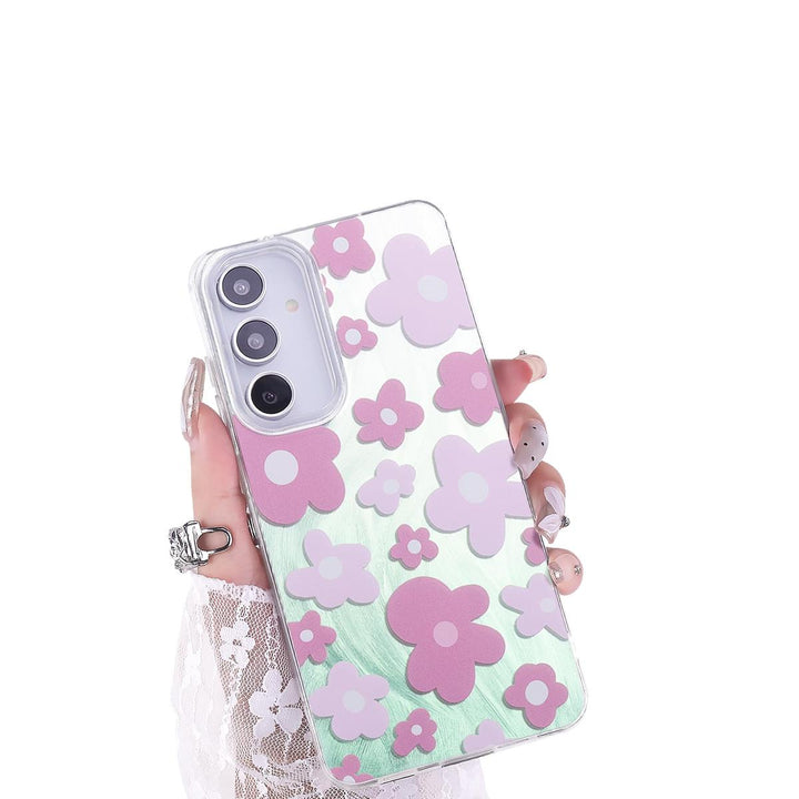 FeatherYarn Floral S24 Case for Samsung Galaxy - DOKUTRONIX