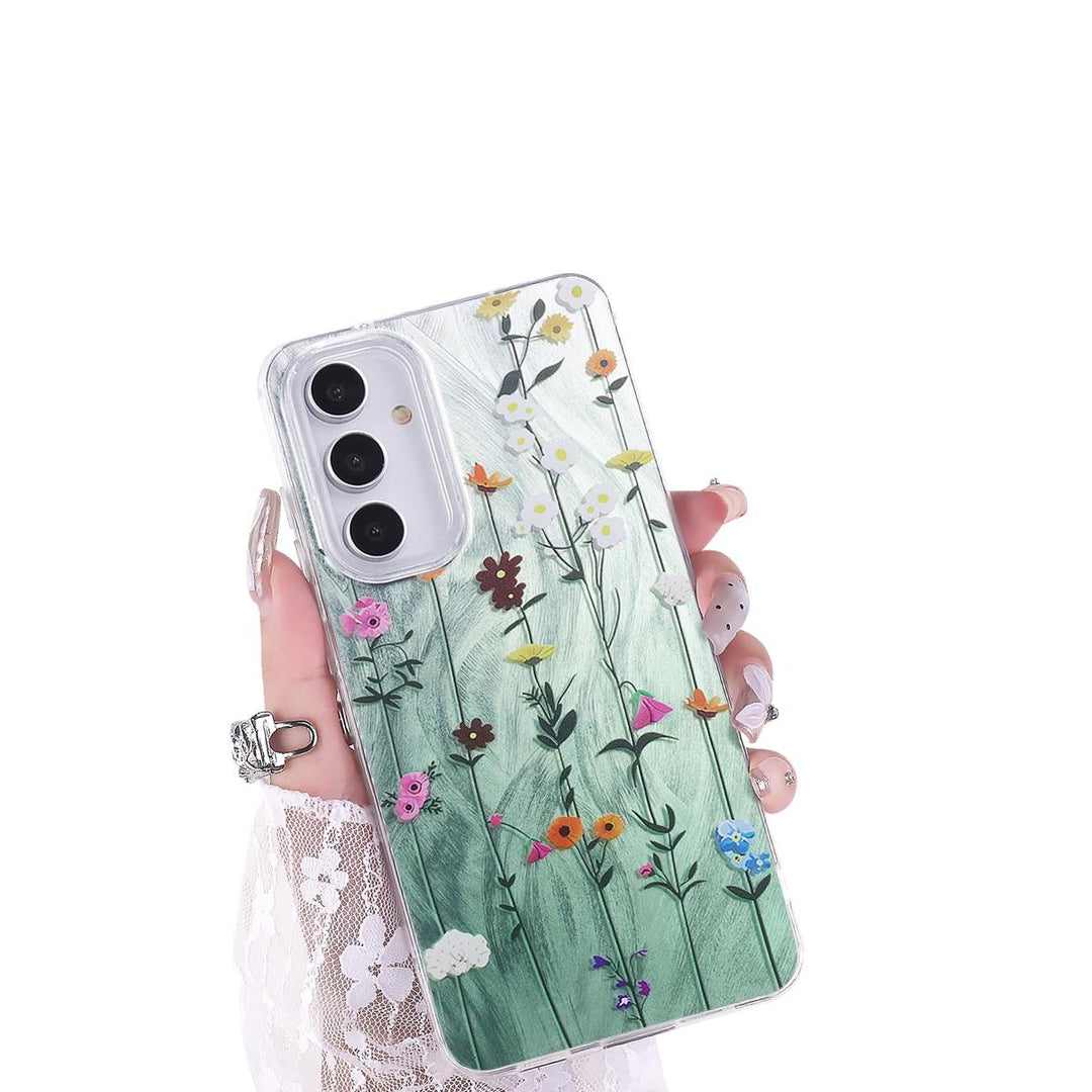FeatherYarn Floral S24 Case for Samsung Galaxy - DOKUTRONIX