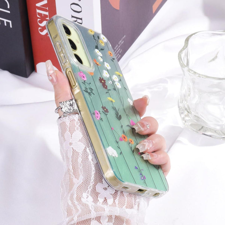 FeatherYarn Floral S24 Case for Samsung Galaxy - DOKUTRONIX