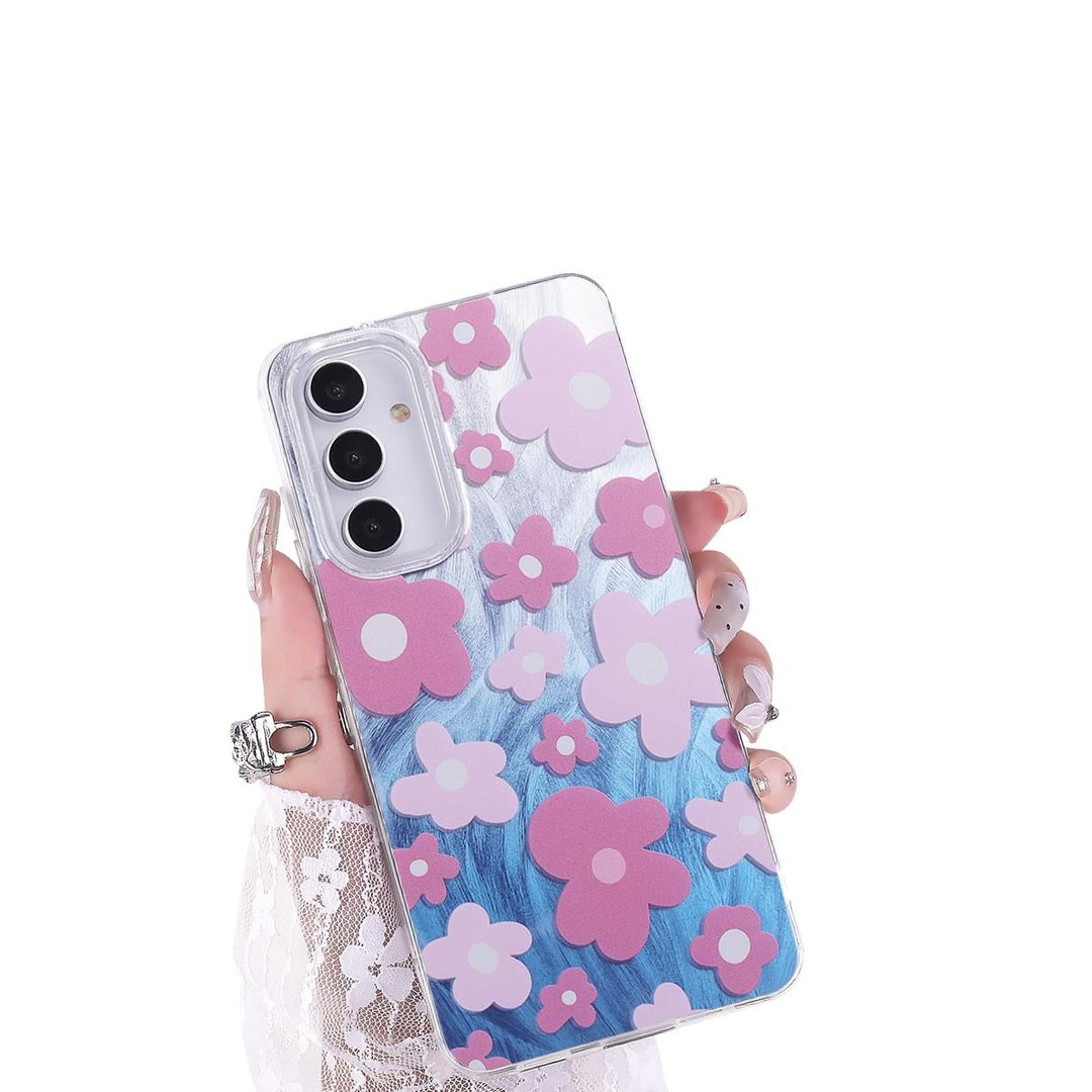FeatherYarn Floral S24 Case for Samsung Galaxy - DOKUTRONIX
