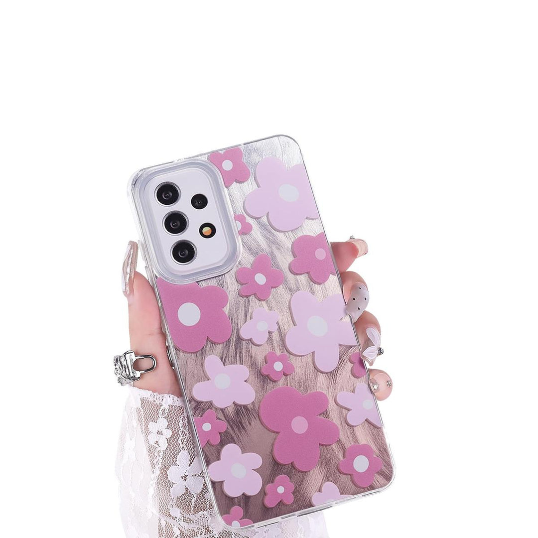 FeatherYarn Floral S24 Case for Samsung Galaxy - DOKUTRONIX