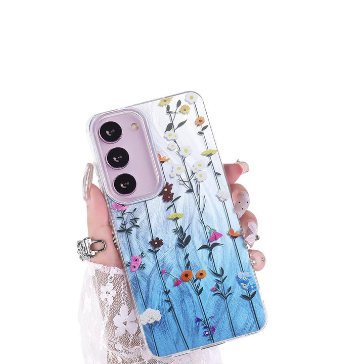 FeatherYarn Floral S24 Case for Samsung Galaxy - DOKUTRONIX