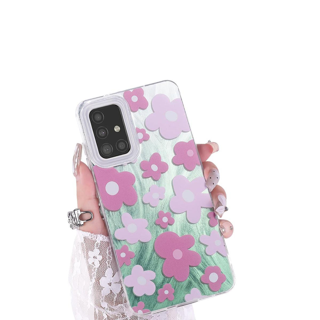 FeatherYarn Floral S24 Case for Samsung Galaxy - DOKUTRONIX
