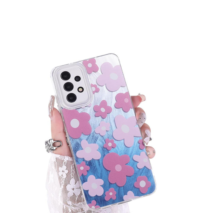 FeatherYarn Floral S24 Case for Samsung Galaxy - DOKUTRONIX