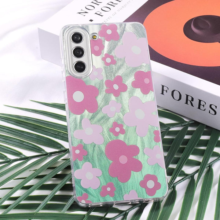 FeatherYarn Floral S24 Case for Samsung Galaxy - DOKUTRONIX