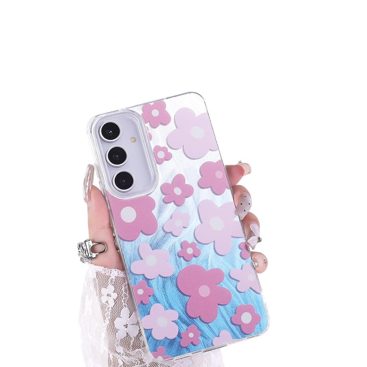 FeatherYarn Floral S24 Case for Samsung Galaxy - DOKUTRONIX