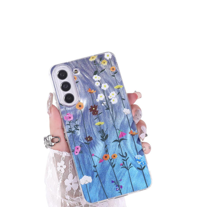 FeatherYarn Floral S24 Case for Samsung Galaxy - DOKUTRONIX
