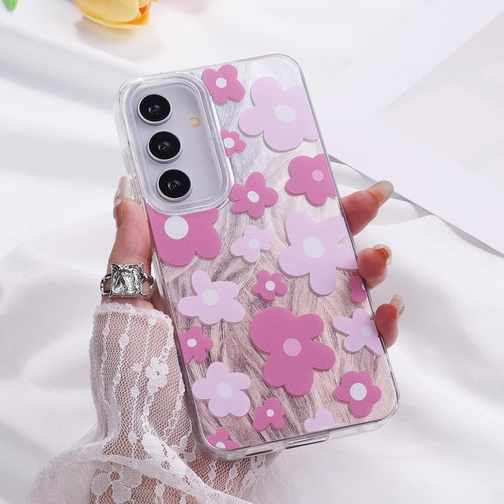 FeatherYarn Floral S24 Case for Samsung Galaxy - DOKUTRONIX