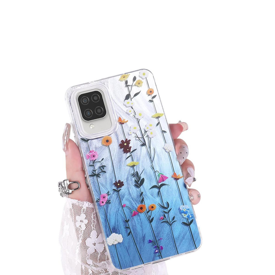 FeatherYarn Floral S24 Case for Samsung Galaxy - DOKUTRONIX