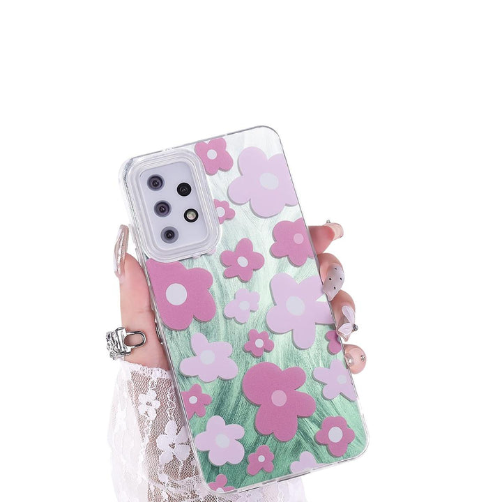 FeatherYarn Floral S24 Case for Samsung Galaxy - DOKUTRONIX