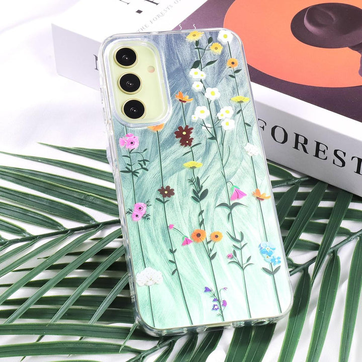 FeatherYarn Floral S24 Case for Samsung Galaxy - DOKUTRONIX