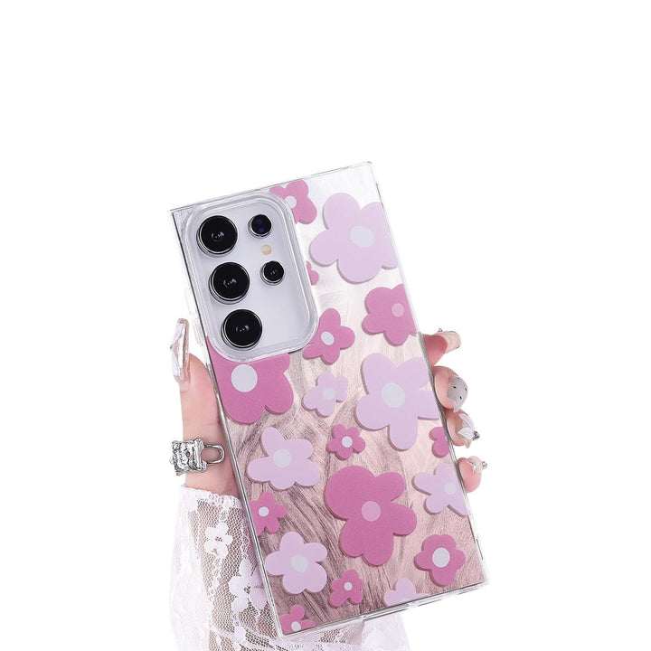 FeatherYarn Floral S24 Case for Samsung Galaxy - DOKUTRONIX