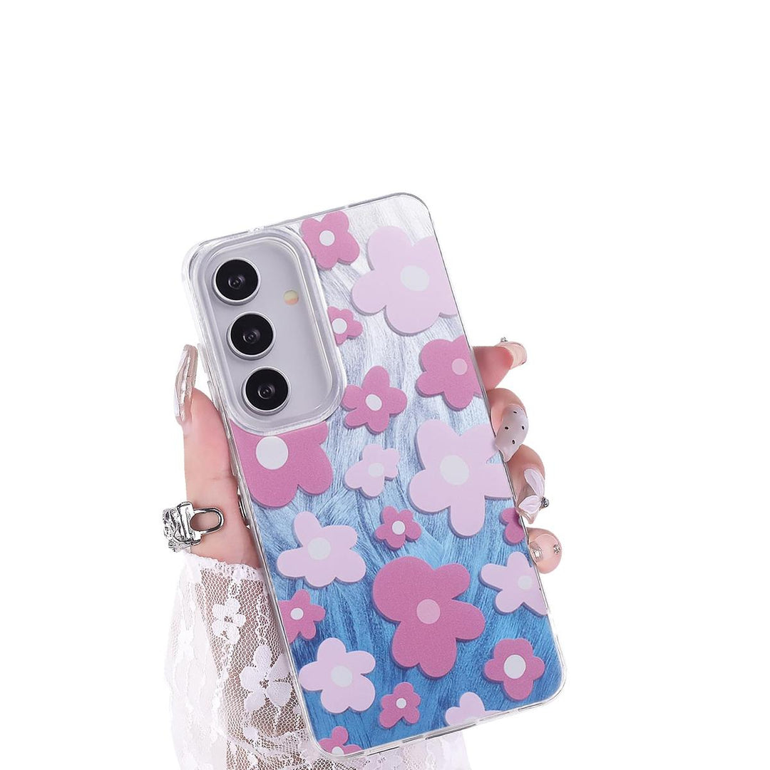 FeatherYarn Floral S24 Case for Samsung Galaxy - DOKUTRONIX