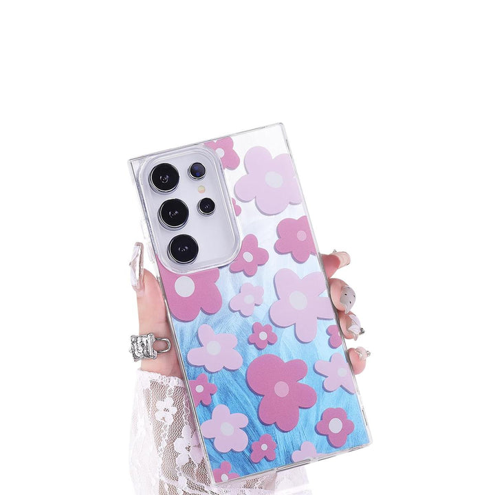 FeatherYarn Floral S24 Case for Samsung Galaxy - DOKUTRONIX