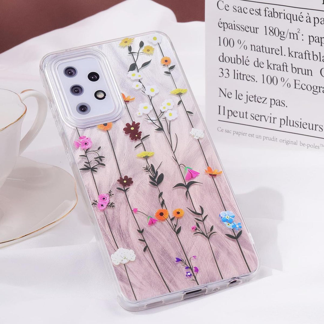 FeatherYarn Floral S24 Case for Samsung Galaxy - DOKUTRONIX