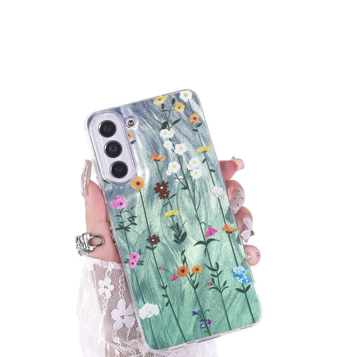 FeatherYarn Floral S24 Case for Samsung Galaxy - DOKUTRONIX