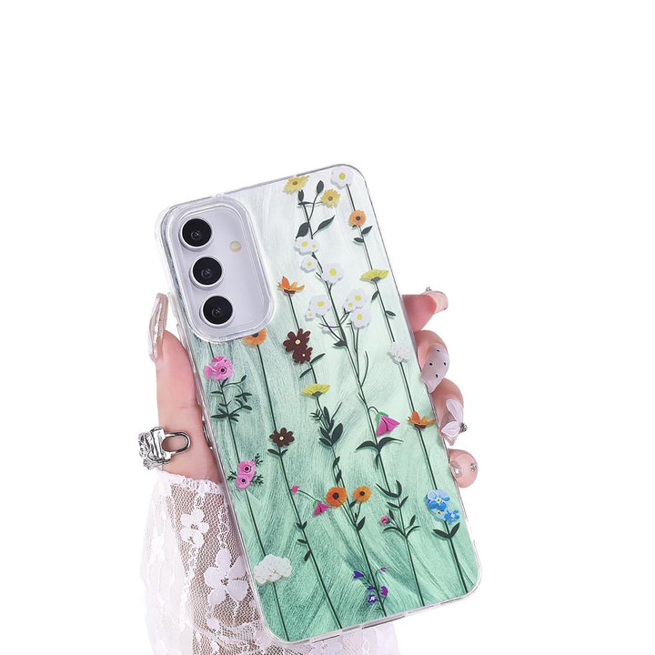 FeatherYarn Floral S24 Case for Samsung Galaxy - DOKUTRONIX