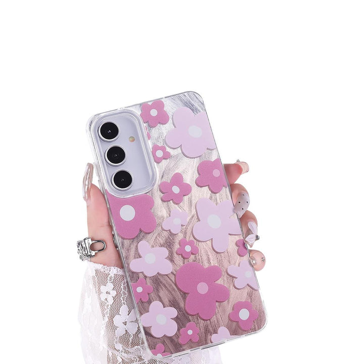 FeatherYarn Floral S24 Case for Samsung Galaxy - DOKUTRONIX