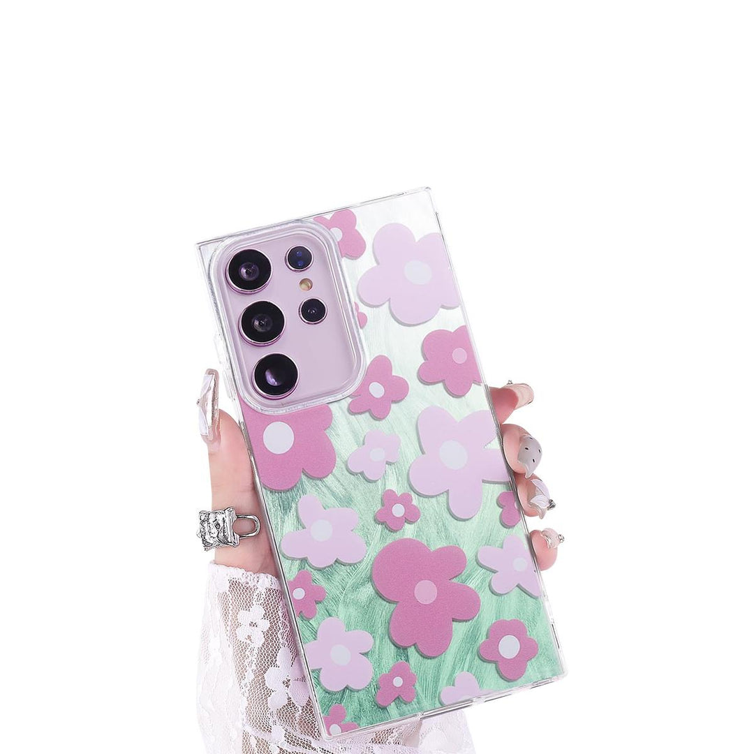 FeatherYarn Floral S24 Case for Samsung Galaxy - DOKUTRONIX