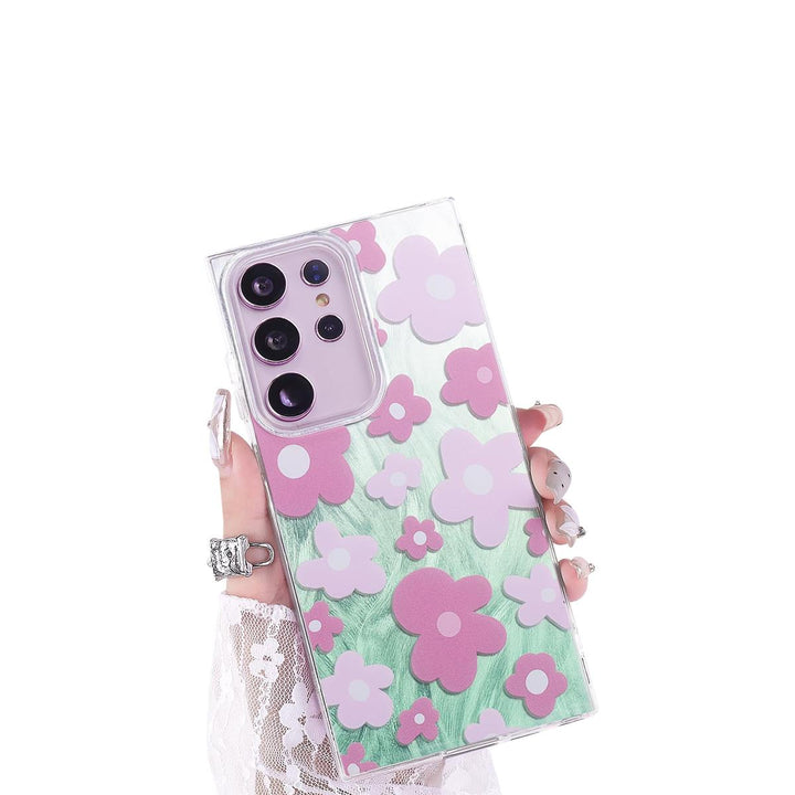 FeatherYarn Floral S24 Case for Samsung Galaxy - DOKUTRONIX