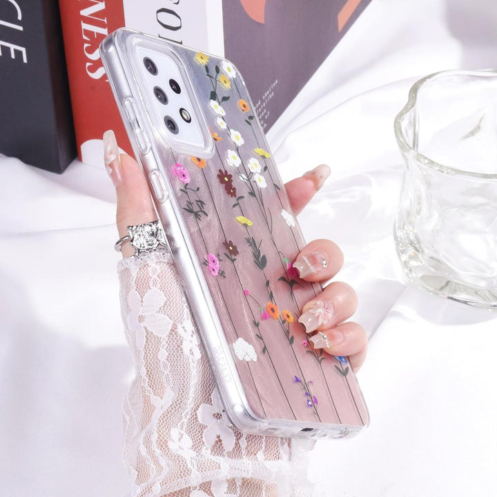 FeatherYarn Floral S24 Case for Samsung Galaxy - DOKUTRONIX